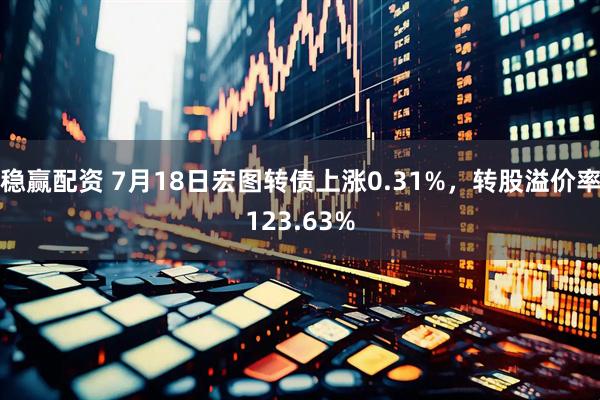 稳赢配资 7月18日宏图转债上涨0.31%，转股溢价率123.63%